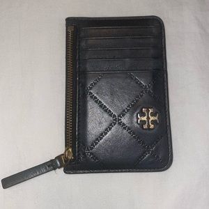 Tory Burch Georgia Zip Card Case